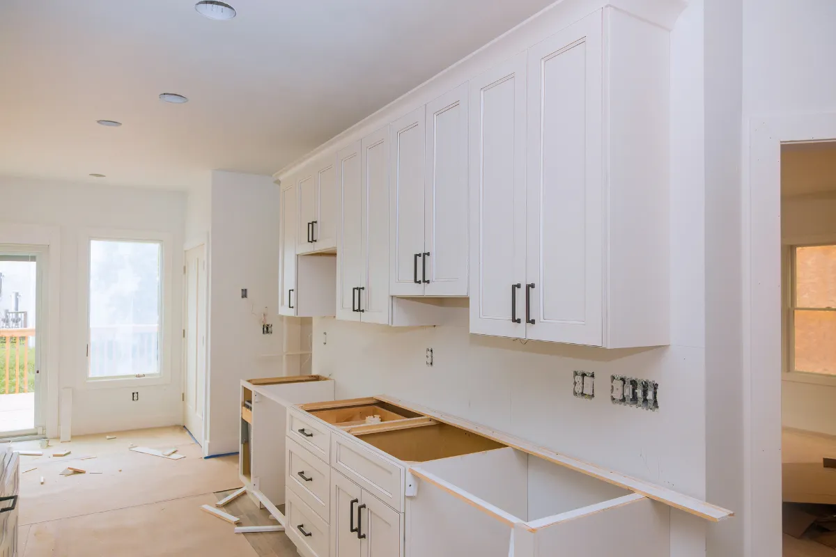 Kitchen remodeling in Los Angeles with improved layout storage and finishes