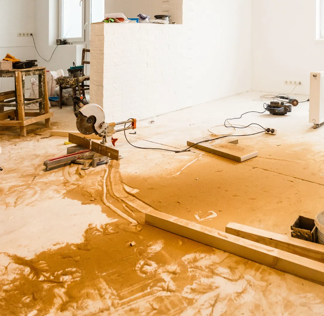Organized remodeling work for a Los Angeles home project
